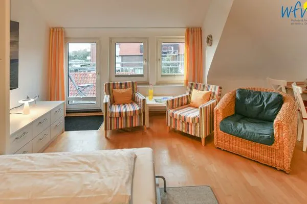 Wohnzimmer Haus Düsseldorf Ferienwohnung Bülk