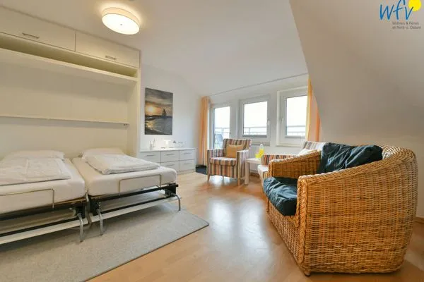 Wohnzimmer Haus Düsseldorf Ferienwohnung Bülk