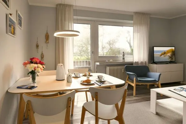 Wohnzimmer Haus Düsseldorf Ferienwohnung Wilma
