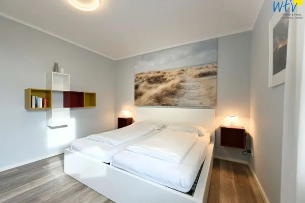 Schlafzimmer Haus Düsseldorf Ferienwohnung Wilma