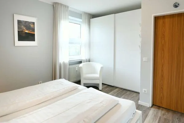 Schlafzimmer Haus Düsseldorf Ferienwohnung Wilma