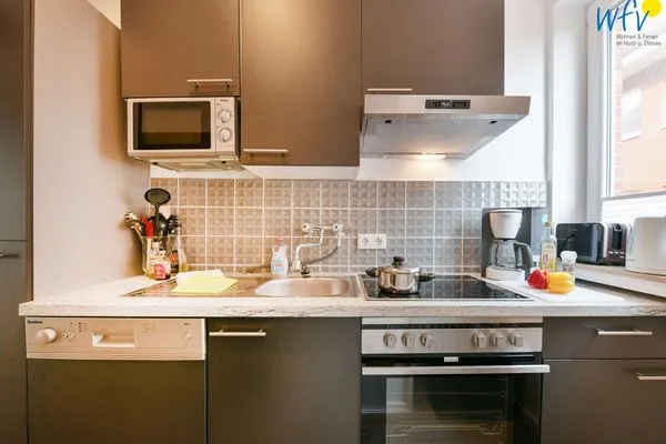 Küche / Küchenzeile Haus Düsseldorf Ferienwohnung Wilma