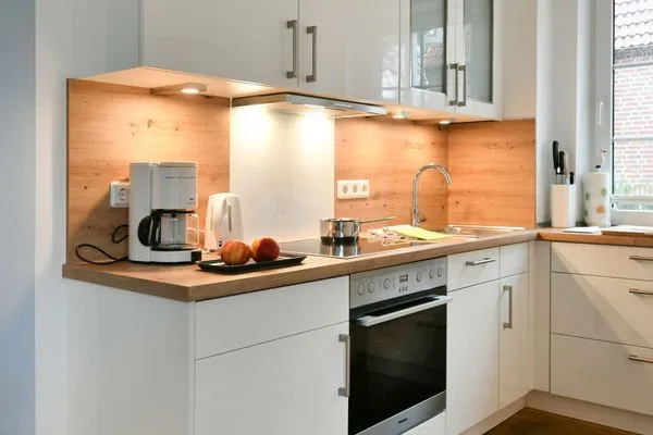 Küche / Küchenzeile Luv und Lee Ferienwohnung Juister Stuv
