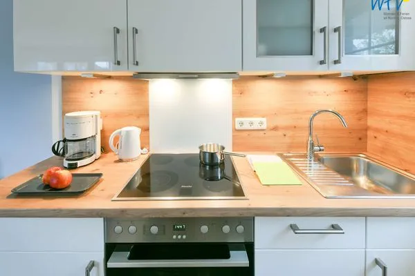 Küche / Küchenzeile Luv und Lee Ferienwohnung Juister Stuv