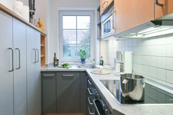 Küche / Küchenzeile Luv und Lee Ferienwohnung Pilsum