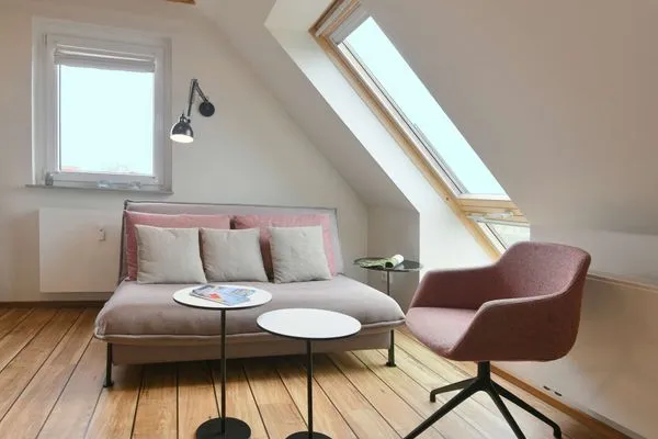 Wohnzimmer Uns to Hus Ferienwohnung Sünnupgang