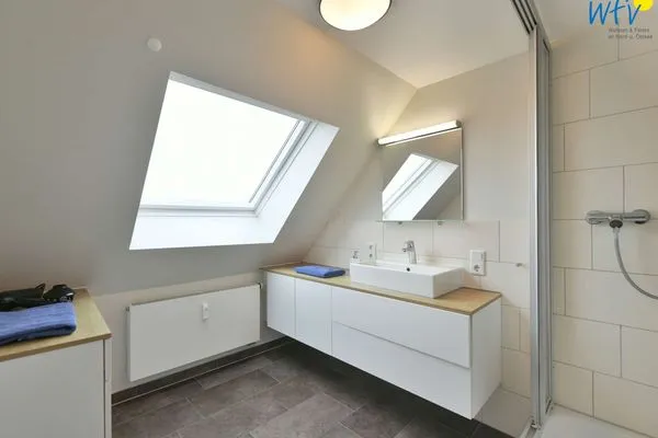 Badezimmer Uns to Hus Ferienwohnung Sünnupgang