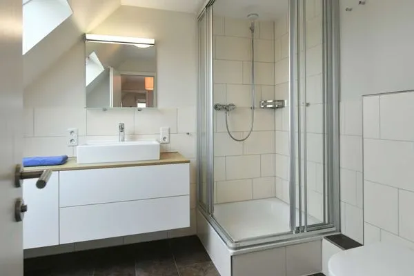 Badezimmer Uns to Hus Ferienwohnung Sünnupgang
