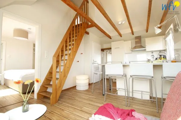 Wohnzimmer Uns to Hus Ferienwohnung Sünnupgang