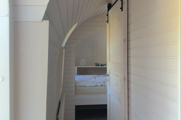  Tinyhouse Igloo Johansson Belauer See - Wohnzimmer