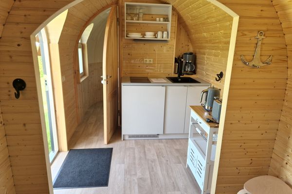  Tinyhouse Igloo Lindström Belauer See - Küche / Küchenzeile