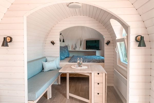  Tinyhouse Igloo Galadriel Belauer See - Wohnzimmer