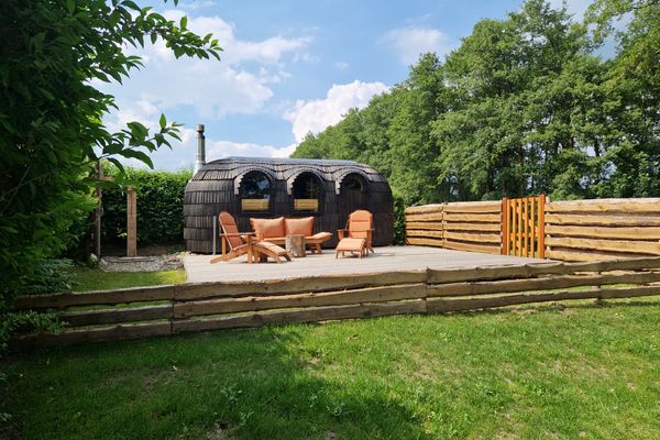  Tinyhouse Igloo Frodo Belauer See - Sauna