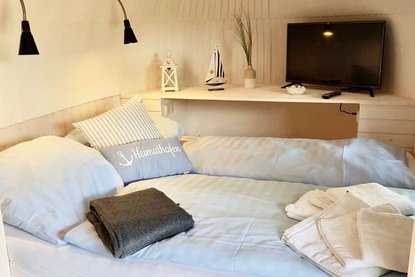  Tinyhouse Igloo Bilbo Belauer See - Schlafzimmer