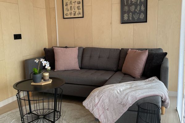  Ferienhaus Nordic Loki Belauer See - Wohnzimmer
