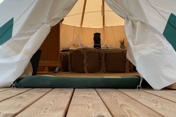  Tipi Zelt Sioux Belauer See - Hauptansicht