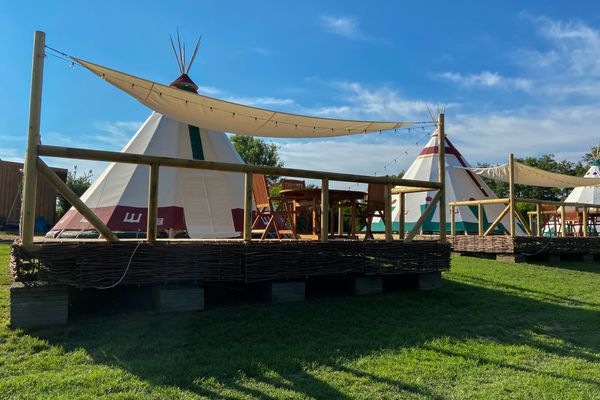  Tipi Kiowa 2 Personen Belauer See - Landschaft