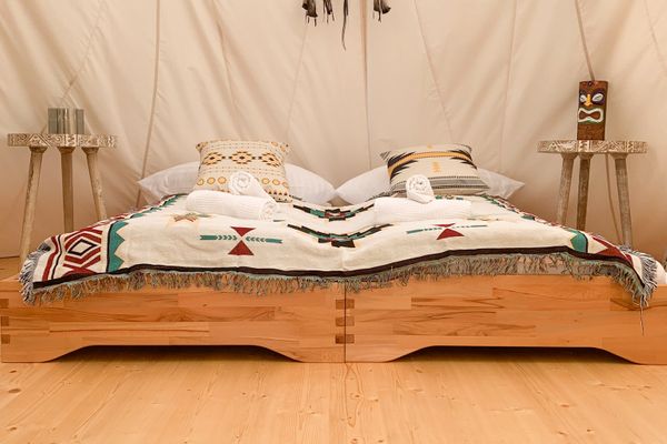  Tipi Kiowa 2 Personen Belauer See - Bett