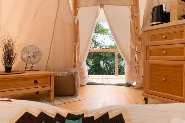  Tipi Kiowa 2 Personen Belauer See - Wohnzimmer