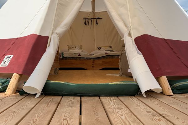  Tipi Kiowa 2 Personen Belauer See - Hauptansicht