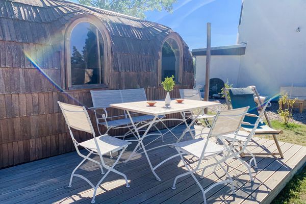 Tinyhouse Igluhut Molendini Püchauer Mühle - Hauptansicht
