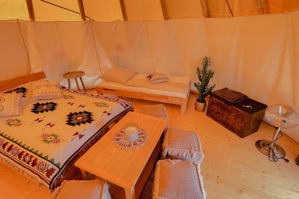  Tipi Zelt Alabama Kiebitzer See - Schlafzimmer