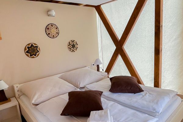  Safarizelt Simba Kiebitzer See - Schlafzimmer