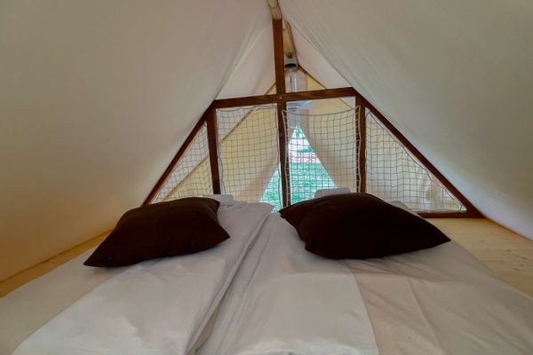  Safarizelt Kion Kiebitzer See - Schlafzimmer