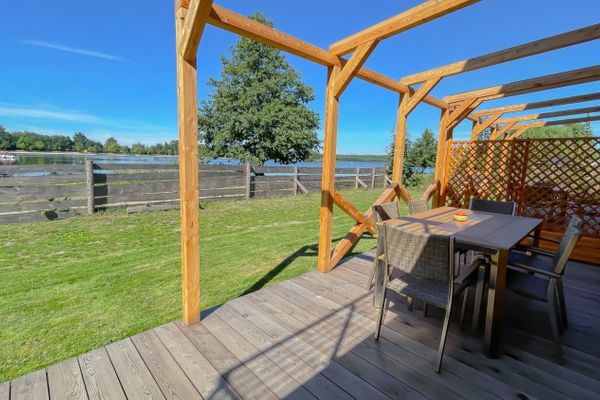  Ferienhaus Moppi Kiebitzer See - Terrasse
