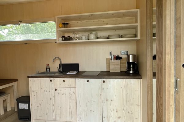  Ferienhaus Moppi Kiebitzer See - Küche / Küchenzeile