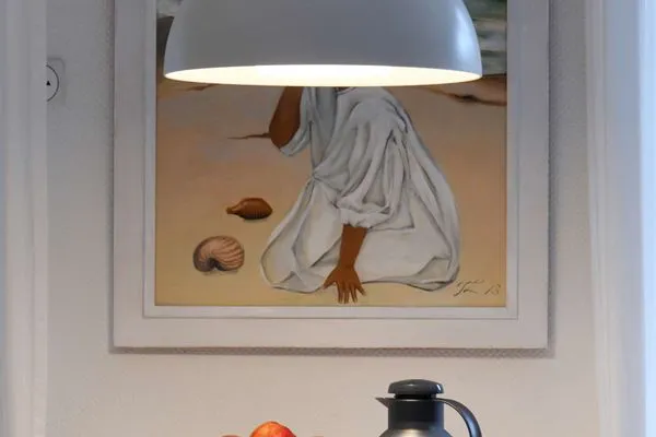 Dekoratives Detail Juist Zauber - Haus 3 Ferienwohnung Lampe