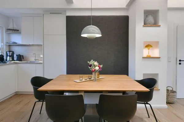 Essbereich Haus Mittelstraße Ferienwohnung Zauberland