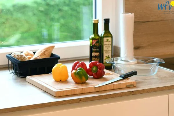 Küche / Küchenzeile Haus Mittelstraße Ferienwohnung Zauberland