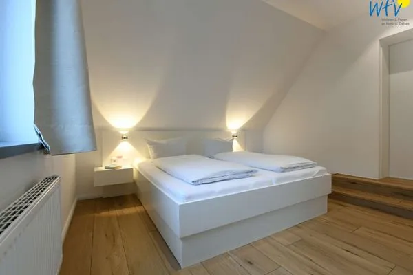 Schlafzimmer Haus Mittelstraße Ferienwohnung Zauberland