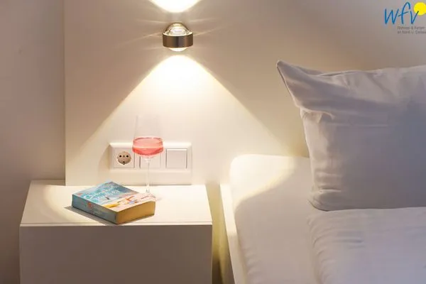 Schlafzimmer Haus Mittelstraße Ferienwohnung Zauberland