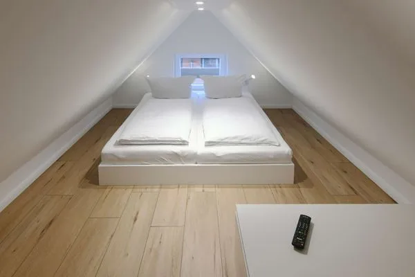 Schlafzimmer Haus Mittelstraße Ferienwohnung Zauberland