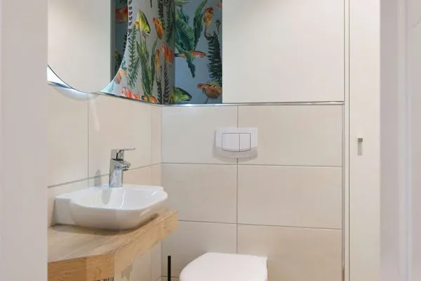 Gäste-WC Haus Mittelstraße Ferienwohnung Zauberland