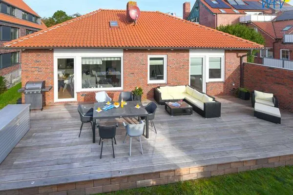 Terrasse Bungalow Hasela Bungalow Hasela mit Workation