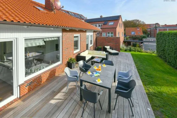 Terrasse Bungalow Hasela Bungalow Hasela mit Workation