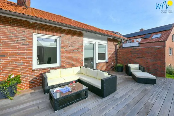 Terrasse Bungalow Hasela Bungalow Hasela mit Workation