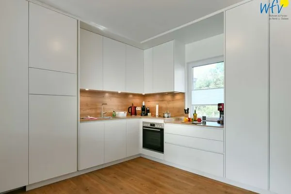 Küche / Küchenzeile Bungalow Hasela Bungalow Hasela mit Workation