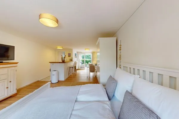 Bett Küstenplatz Sandkorn - mit zwei Sonnenterrassen