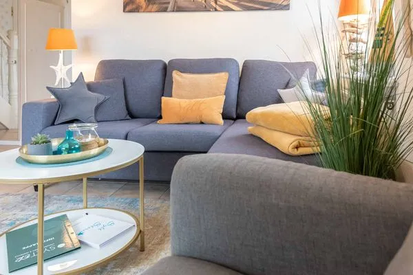 Wohnzimmer  SyltStern Haus Hasenkuhle