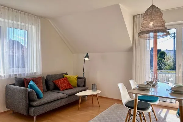  Ferienwohnung Strandgut Langenargen - Wohnbereich