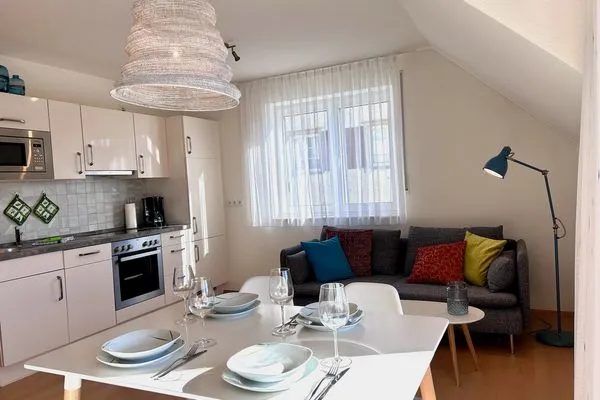  Ferienwohnung Strandgut Langenargen - Küche