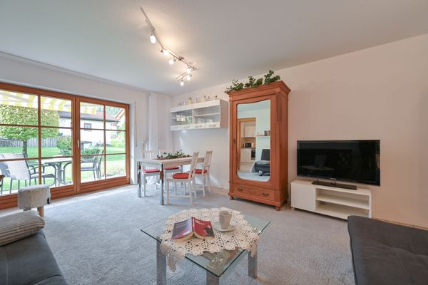  Ferienwohnung Bergwelten Ferienwohnungen in Pfronten - Wohnzimmer