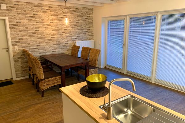  Beach House Itzehoe - Wohnzimmer