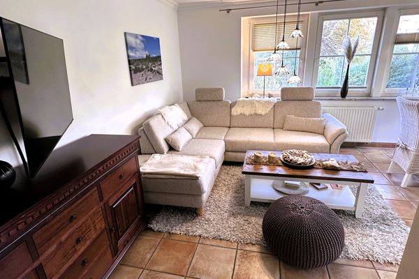 BIRKENHOF Haus 12, App. 04, Ostseetraum Ostseebad Wustrow - Wohnzimmer