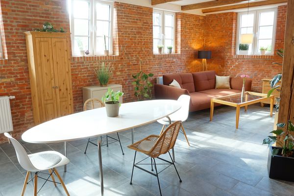  Alte Töpferei Friedrichstadt - Ess- und Wohnbereich