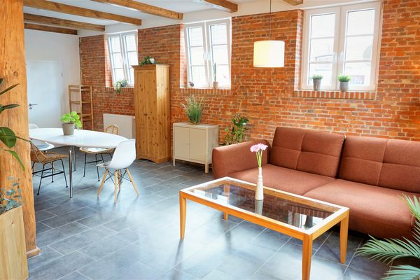  Alte Töpferei Friedrichstadt - Wohnzimmer